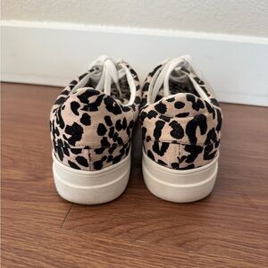 Topshop Leopard Print Sneakers